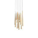 Modern Forms - PD-41815R-AB - LED Pendant - Cascade - Aged Brass