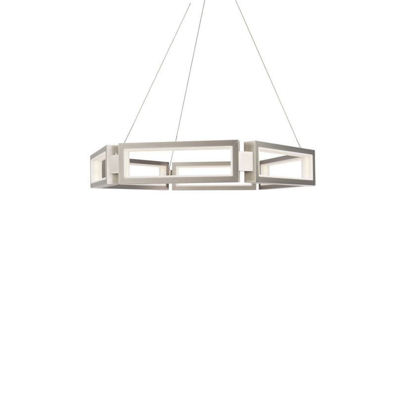 Modern Forms - PD-50835-BN - LED Chandelier - Mies - Brushed Nickel