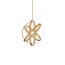Modern Forms - PD-61728-AB - LED Chandelier - Kinetic - Aged Brass