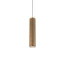 Modern Forms - PD-67014-AB - LED Chandelier - Burning Man - Aged Brass
