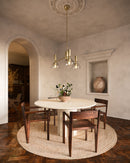 Alora - CH563335BGCL - Three Light Chandelier - Jude - Brushed Gold/Clear Glass