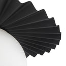 One Light Flush Mount<br /><span style="color:#4AB0CE;">Entrega: 4-10 dias en USA</span><br /><span style="color:#4AB0CE;font-size:60%;">PREGUNTE POR ENTREGA EN PANAMA</span><br />Collection: Plume<br />Finish: Matte Black/Opal Matte Glass