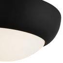 Two Light Flush Mount<br /><span style="color:#4AB0CE;">Entrega: 4-10 dias en USA</span><br /><span style="color:#4AB0CE;font-size:60%;">PREGUNTE POR ENTREGA EN PANAMA</span><br />Collection: Rubio<br />Finish: Matte Black/Opal Matte Glass