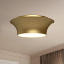 Alora - FM523013BG - Two Light Flush Mount - Emiko - Brushed Gold