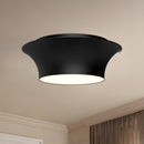 Alora - FM523013MB - Two Light Flush Mount - Emiko - Matte Black