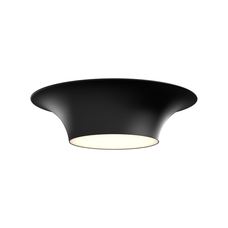 Alora - FM523016MB - Two Light Flush Mount - Emiko - Matte Black