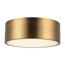 Two Light Flush Mount<br /><span style="color:#4AB0CE;">Entrega: 4-10 dias en USA</span><br /><span style="color:#4AB0CE;font-size:60%;">PREGUNTE POR ENTREGA EN PANAMA</span><br />Collection: Brisbane<br />Finish: Aged Gold