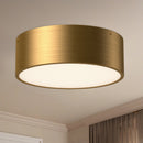 Two Light Flush Mount<br /><span style="color:#4AB0CE;">Entrega: 4-10 dias en USA</span><br /><span style="color:#4AB0CE;font-size:60%;">PREGUNTE POR ENTREGA EN PANAMA</span><br />Collection: Brisbane<br />Finish: Aged Gold