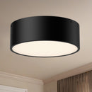 Two Light Flush Mount<br /><span style="color:#4AB0CE;">Entrega: 4-10 dias en USA</span><br /><span style="color:#4AB0CE;font-size:60%;">PREGUNTE POR ENTREGA EN PANAMA</span><br />Collection: Brisbane<br />Finish: Matte Black