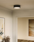 Two Light Flush Mount<br /><span style="color:#4AB0CE;">Entrega: 4-10 dias en USA</span><br /><span style="color:#4AB0CE;font-size:60%;">PREGUNTE POR ENTREGA EN PANAMA</span><br />Collection: Brisbane<br />Finish: Matte Black