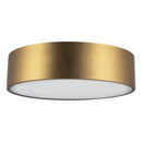 Three Light Flush Mount<br /><span style="color:#4AB0CE;">Entrega: 4-10 dias en USA</span><br /><span style="color:#4AB0CE;font-size:60%;">PREGUNTE POR ENTREGA EN PANAMA</span><br />Collection: Brisbane<br />Finish: Aged Gold