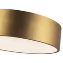 Three Light Flush Mount<br /><span style="color:#4AB0CE;">Entrega: 4-10 dias en USA</span><br /><span style="color:#4AB0CE;font-size:60%;">PREGUNTE POR ENTREGA EN PANAMA</span><br />Collection: Brisbane<br />Finish: Aged Gold