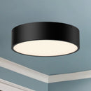 Alora - FM556016MB - Three Light Flush Mount - Brisbane - Matte Black