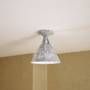 Alora - FM584811SL - One Light Flush Mount - Archer - Steel Shade