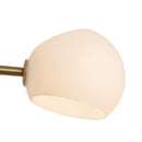 Eight Light Linear Pendant<br /><span style="color:#4AB0CE;">Entrega: 4-10 dias en USA</span><br /><span style="color:#4AB0CE;font-size:60%;">PREGUNTE POR ENTREGA EN PANAMA</span><br />Collection: Willow<br />Finish: Brushed Gold/Opal Matte Glass