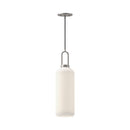 Alora - PD401606BNOP - One Light Pendant - Soji - Brushed Nickel/Opal Matte Glass