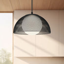 Alora - PD402513MBOP - One Light Pendant - Haven - Matte Black/Opal Matte Glass