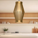 Alora - PD434509AGOP - One Light Pendant - Hana - Aged Gold/Opal Matte Glass