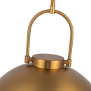 One Light Pendant<br /><span style="color:#4AB0CE;">Entrega: 4-10 dias en USA</span><br /><span style="color:#4AB0CE;font-size:60%;">PREGUNTE POR ENTREGA EN PANAMA</span><br />Collection: Harper<br />Finish: Aged Gold
