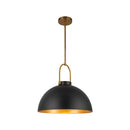 One Light Pendant<br /><span style="color:#4AB0CE;">Entrega: 4-10 dias en USA</span><br /><span style="color:#4AB0CE;font-size:60%;">PREGUNTE POR ENTREGA EN PANAMA</span><br />Collection: Harper<br />Finish: Matte Black