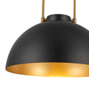 One Light Pendant<br /><span style="color:#4AB0CE;">Entrega: 4-10 dias en USA</span><br /><span style="color:#4AB0CE;font-size:60%;">PREGUNTE POR ENTREGA EN PANAMA</span><br />Collection: Harper<br />Finish: Matte Black