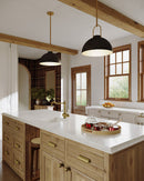 Alora - PD504016MB - One Light Pendant - Harper - Matte Black