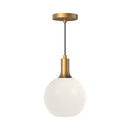 One Light Pendant<br /><span style="color:#4AB0CE;">Entrega: 4-10 dias en USA</span><br /><span style="color:#4AB0CE;font-size:60%;">PREGUNTE POR ENTREGA EN PANAMA</span><br />Collection: Castilla<br />Finish: Aged Gold/Opal Matte Glass