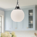 Alora - PD520516CHOP - One Light Pendant - Copperfield - Chrome/Opal Matte Glass