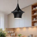 Alora - PD523009MB - One Light Pendant - Emiko - Matte Black
