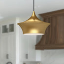 Alora - PD523013BG - One Light Pendant - Emiko - Brushed Gold
