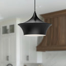 Alora - PD523013MB - One Light Pendant - Emiko - Matte Black