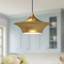 Alora - PD523016BG - One Light Pendant - Emiko - Brushed Gold