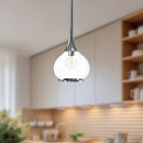 Alora - PD524006CHCL - One Light Pendant - Hazel - Chrome/Clear Glass