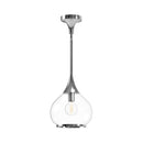 One Light Pendant<br /><span style="color:#4AB0CE;">Entrega: 4-10 dias en USA</span><br /><span style="color:#4AB0CE;font-size:60%;">PREGUNTE POR ENTREGA EN PANAMA</span><br />Collection: Hazel<br />Finish: Chrome/Clear Glass