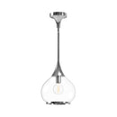 Alora - PD524110CHCL - One Light Pendant - Hazel - Chrome/Clear Glass