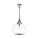Alora - PD524214CHCL - One Light Pendant - Hazel - Chrome/Clear Glass