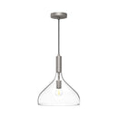 Alora - PD532312BNCL - One Light Pendant - Belleview - Brushed Nickel/Clear Glass