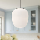 Alora - PD541014BNOP - One Light Pendant - Holden - Brushed Nickel/Opal Matte Glass