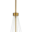 Three Light Pendant<br /><span style="color:#4AB0CE;">Entrega: 4-10 dias en USA</span><br /><span style="color:#4AB0CE;font-size:60%;">PREGUNTE POR ENTREGA EN PANAMA</span><br />Collection: Manila<br />Finish: Aged Gold/White Linen