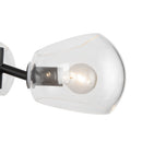 Three Light Pendant<br /><span style="color:#4AB0CE;">Entrega: 4-10 dias en USA</span><br /><span style="color:#4AB0CE;font-size:60%;">PREGUNTE POR ENTREGA EN PANAMA</span><br />Collection: Willow<br />Finish: Clear Glass/Matte Black