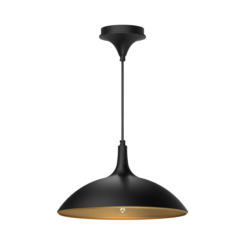 One Light Pendant<br /><span style="color:#4AB0CE;">Entrega: 4-10 dias en USA</span><br /><span style="color:#4AB0CE;font-size:60%;">PREGUNTE POR ENTREGA EN PANAMA</span><br />Collection: Abel<br />Finish: Matte Black