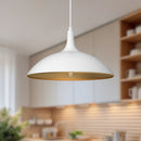 Alora - PD627914WH - One Light Pendant - Abel - White