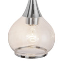 Two Light Bathroom Fixtures<br /><span style="color:#4AB0CE;">Entrega: 4-10 dias en USA</span><br /><span style="color:#4AB0CE;font-size:60%;">PREGUNTE POR ENTREGA EN PANAMA</span><br />Collection: Hazel<br />Finish: Chrome/Clear Glass