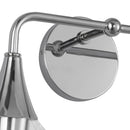 Alora - VL524217CHCL - Two Light Bathroom Fixtures - Hazel - Chrome/Clear Glass