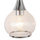Three Light Bathroom Fixtures<br /><span style="color:#4AB0CE;">Entrega: 4-10 dias en USA</span><br /><span style="color:#4AB0CE;font-size:60%;">PREGUNTE POR ENTREGA EN PANAMA</span><br />Collection: Hazel<br />Finish: Chrome/Clear Glass