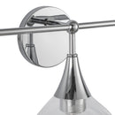 Three Light Bathroom Fixtures<br /><span style="color:#4AB0CE;">Entrega: 4-10 dias en USA</span><br /><span style="color:#4AB0CE;font-size:60%;">PREGUNTE POR ENTREGA EN PANAMA</span><br />Collection: Hazel<br />Finish: Chrome/Clear Glass