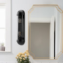 Alora - VL539221MBCL - Two Light Bathroom Fixtures - Cyrus - Clear Glass/Matte Black
