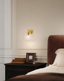 Alora - WV506108AGCL - One Light Vanity - Castilla - Aged Gold/Clear Glass