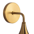 Alora - WV524006AGOP - One Light Vanity - Hazel - Aged Gold/Opal Matte Glass