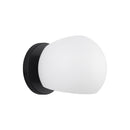 One Light Vanity<br /><span style="color:#4AB0CE;">Entrega: 4-10 dias en USA</span><br /><span style="color:#4AB0CE;font-size:60%;">PREGUNTE POR ENTREGA EN PANAMA</span><br />Collection: Willow<br />Finish: Matte Black/Opal Matte Glass